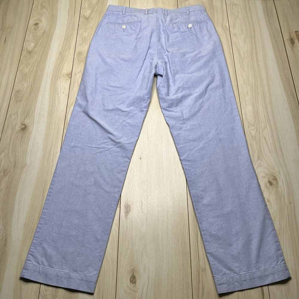 Polo Ralph Lauren Oxford Pants Mens Size 32x32 Blue - Picture 11 of 13